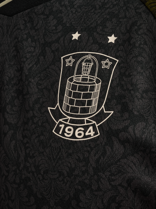 BIF 24/25 THIRD JERSEY S/S, CAVIAR/FIR GREEN BIF 24/25 THIRD JERSEY S/S, CAVIAR/FIR GREEN, packshot