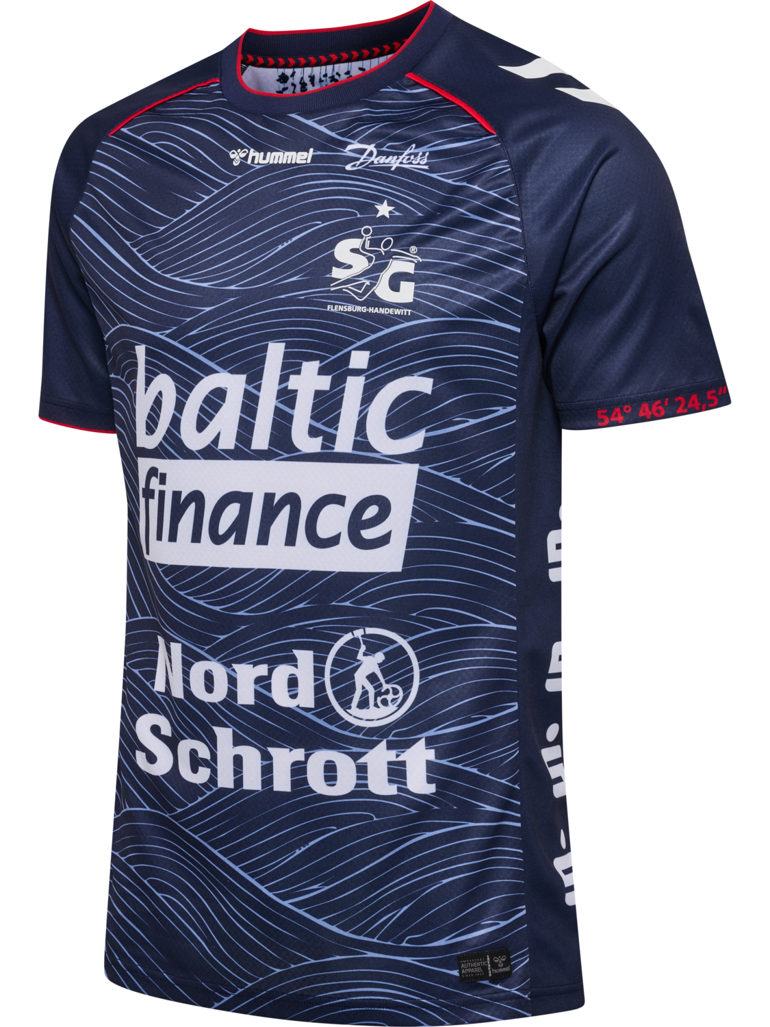 SGFH 26/27 HOME JERSEY S/S, MARINE, packshot