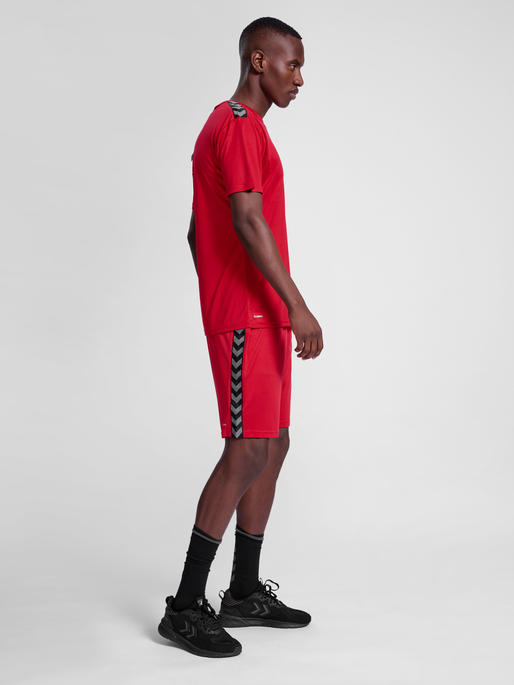 hmlAUTHENTIC PL JERSEY S/S, TRUE RED, model