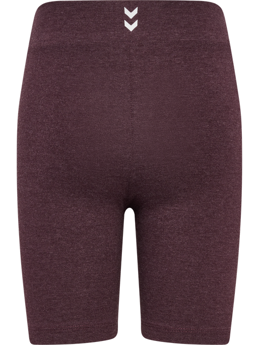 hmlJR LOGO SHORT  TIGHTS, FUDGE MELANGE, packshot