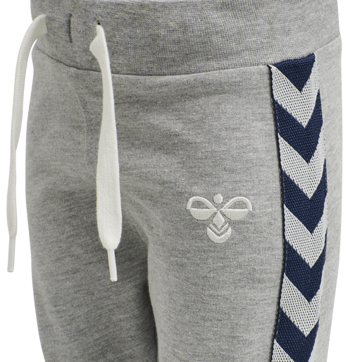 hmlBILLE TRACKSUIT, GREY MELANGE, packshot