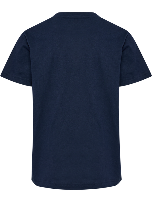 hmlTUKAS T-SHIRT S/S 2-PACK, BLACK IRIS/ICEBERG GREEN, packshot