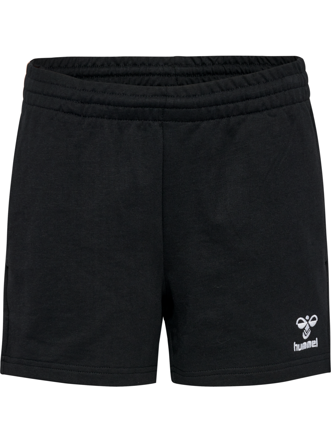 hmlGO 2.0 SWEATSHORTS KIDS, BLACK, packshot