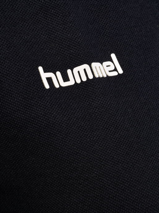 HMLGO COTTON POLO WO, BLACK, packshot