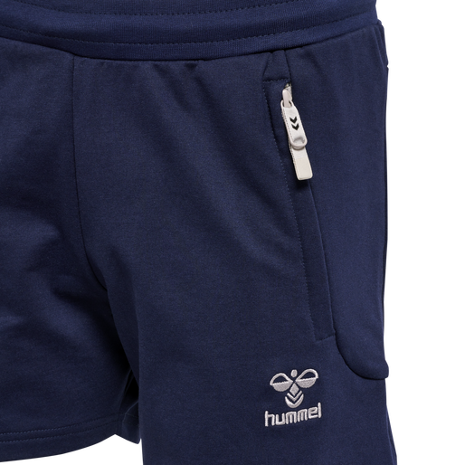 hmlMOVE GRID COTTON SHORTS WOMAN, MARINE, packshot