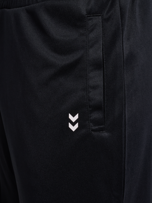 hmlPULSE TRACK PANTS, BLACK hmlPULSE TRACK PANTS, BLACK, packshot