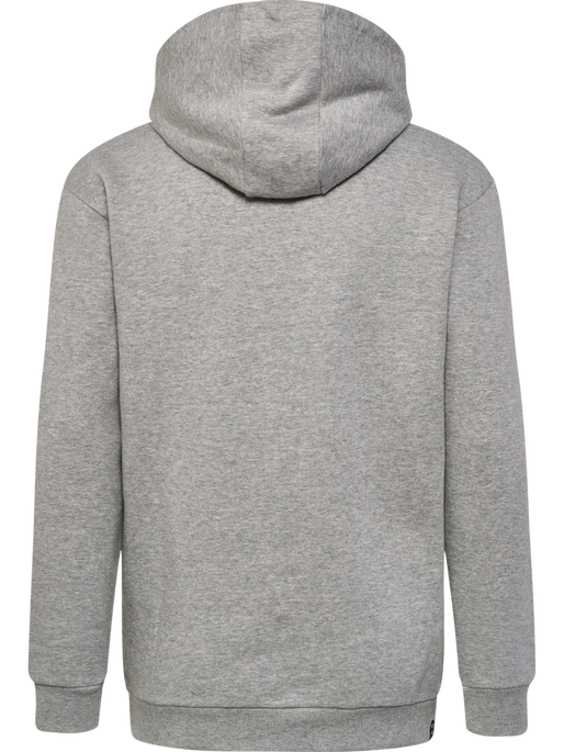 hmlMOVER COTTON HOODIE, GREY MELANGE hmlMOVER COTTON HOODIE, GREY MELANGE, packshot