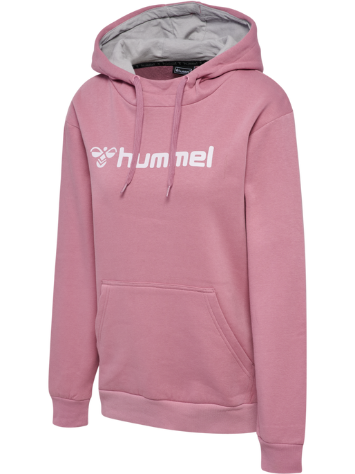 hmlMOVER COTTON HOODIE WOMAN, LILAS, packshot