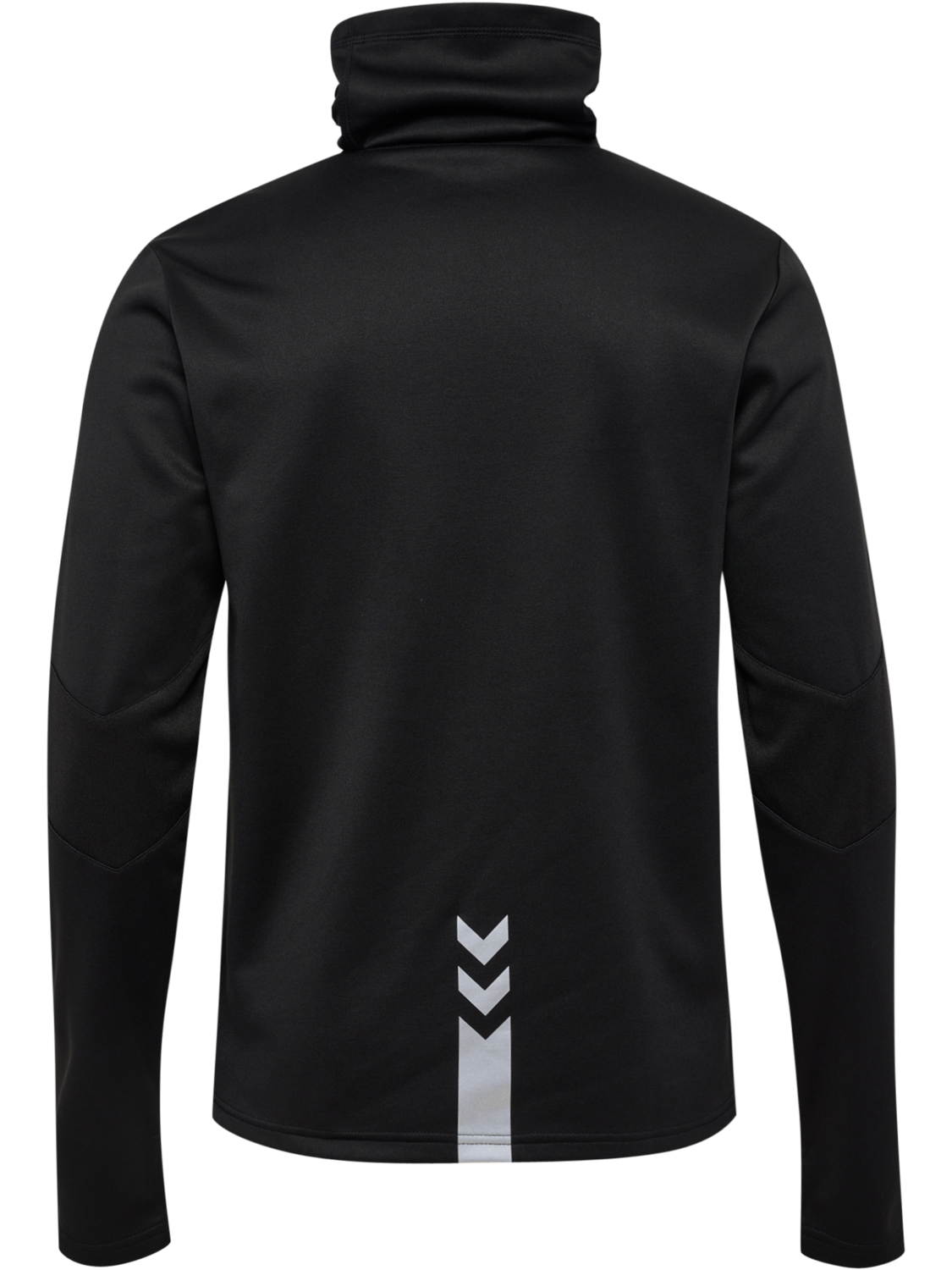 hmlACTIVE WINTER CREW SWEAT, BLACK, packshot