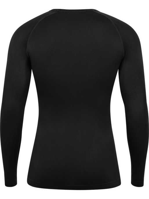 hmlBL COMFORT 2.0 TEE L/S, BLACK, packshot