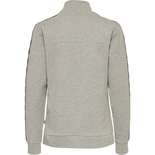 hmlMOVE CLASSIC ZIP JACKET WOMAN, GREY MELANGE hmlMOVE CLASSIC ZIP JACKET WOMAN, GREY MELANGE, packshot