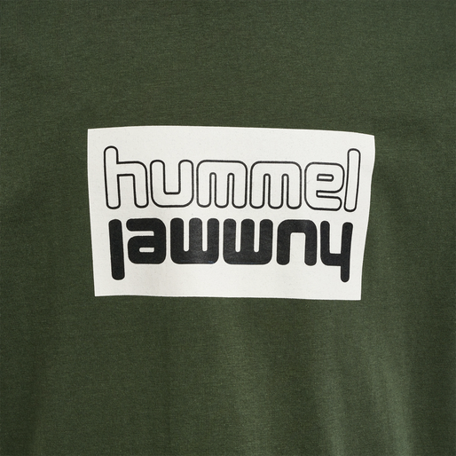 hmlDUO T-SHIRT 2-PACK, BLACK/THYME, packshot