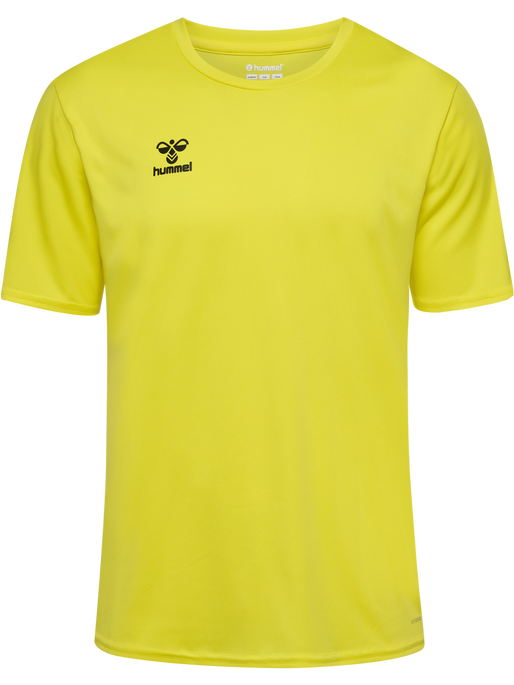 hmlESSENTIAL JERSEY S/S, BLAZING YELLOW, packshot
