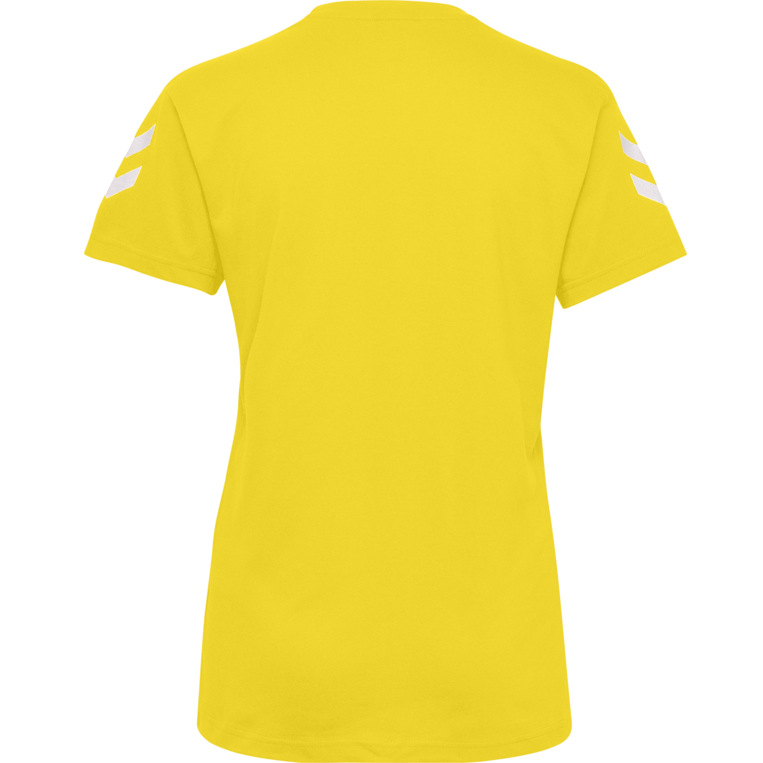 HMLGO COTTON T-SHIRT WOMAN S/S, SPORTS YELLOW, packshot