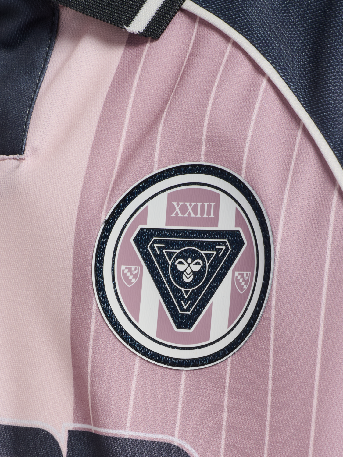 hmlJR LOOSE SOCCER JERSEY S/S, SEA FOG, packshot