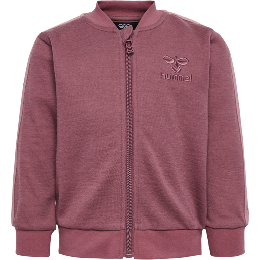 hmlWULBATO ZIP JACKET, ROSE BROWN, packshot
