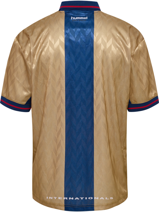 hmlLOOSE FB JERSEY S/S, CORNSTALK, packshot