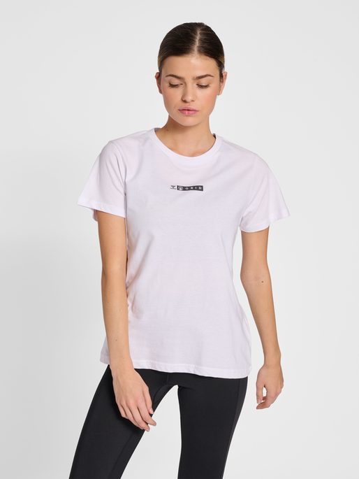 hmlOFFGRID TEE S/S WO, WHITE/FORGED IRON, model