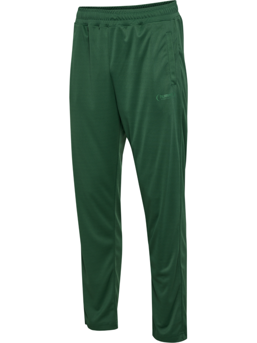 hmlFELIX  POLY TRACKSUIT SET, DARK GREEN, packshot