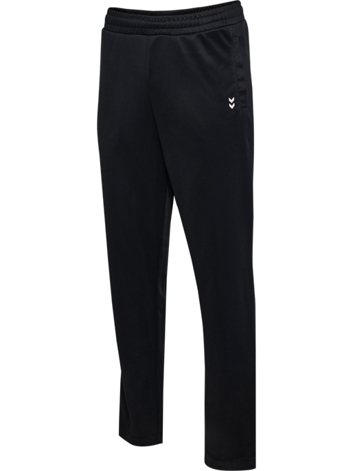 hmlPULSE TRACK PANTS, BLACK hmlPULSE TRACK PANTS, BLACK, packshot