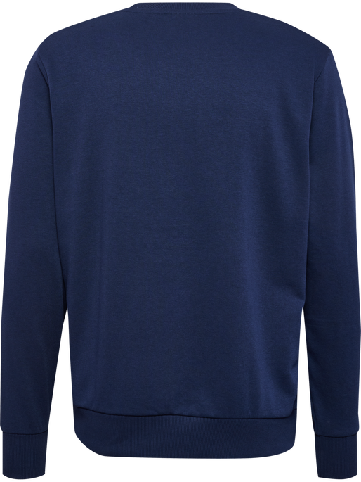 hmlPULSE SWEAT CREWNECK, DRESS BLUES, packshot
