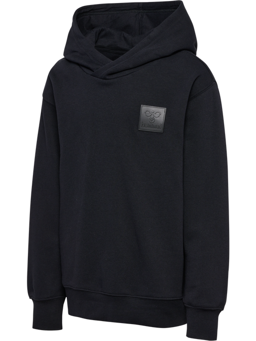 hmlCLEAN HOODIE, BLACK hmlCLEAN HOODIE, BLACK, packshot