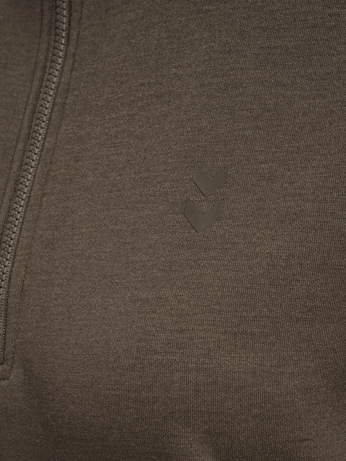 hmlYOGA SOFT HALFZIP W JACKET, MAJOR BROWN, packshot