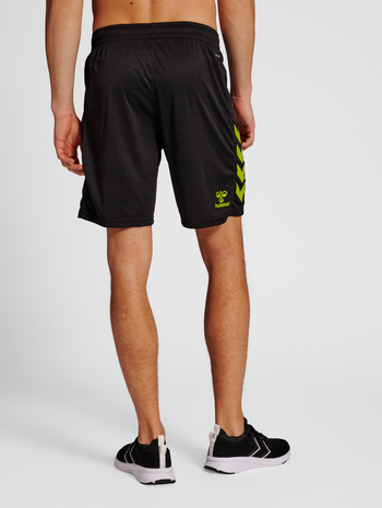 hmlCORE XK POLY SHORTS, BLACK, model