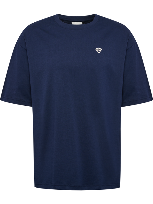 hmlLOOSE T-SHIRT BEE S/S, DRESS BLUES hmlLOOSE T-SHIRT BEE S/S, DRESS BLUES, packshot
