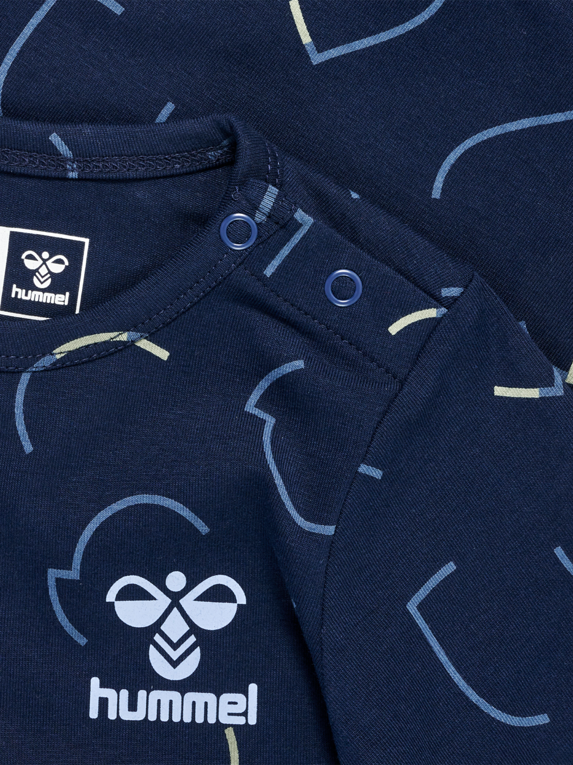 hmlOBI BODY L/S, BLACK IRIS, packshot
