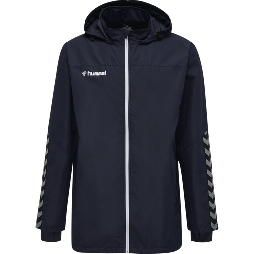 hmlAUTHENTIC KIDS ALL-WEATHER JACKE, MARINE, packshot