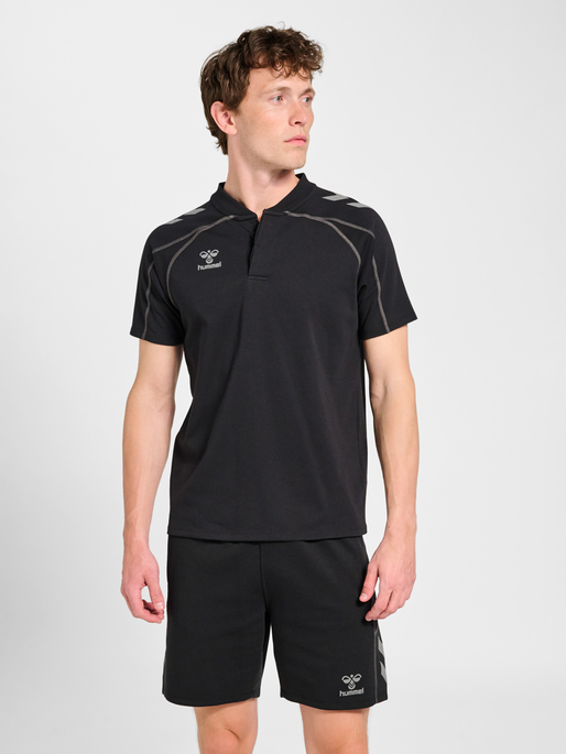 hmlMOVE 2.0 POLO, BLACK, model