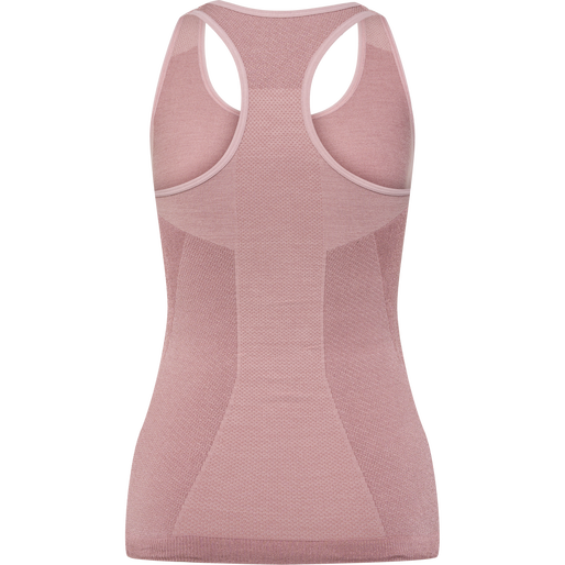 hmlCLEA SEAMLESS TOP, WOODROSE/ROSE TAUPE MELANGE hmlCLEA SEAMLESS TOP, WOODROSE/ROSE TAUPE MELANGE, packshot