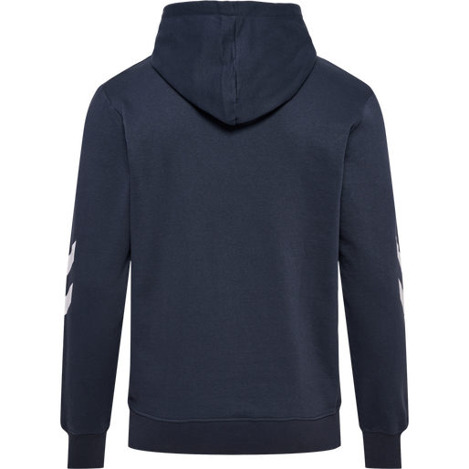 hmlLEGACY LOGO HOODIE, BLUE NIGHTS hmlLEGACY LOGO HOODIE, BLUE NIGHTS, packshot