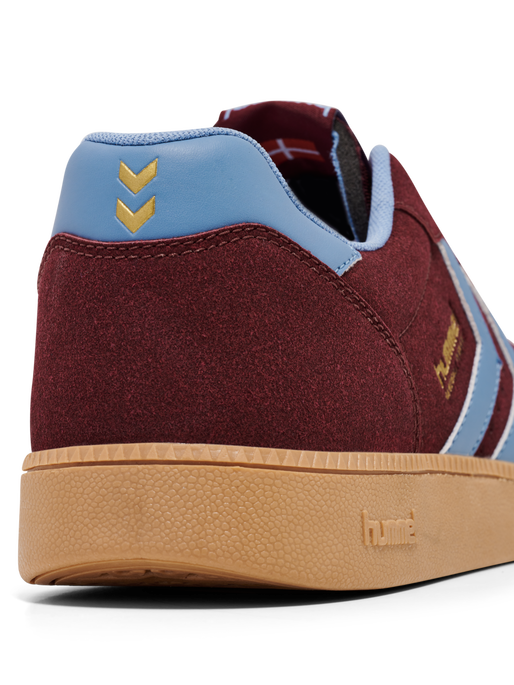 HANDBALL PERFEKT SYNTH. SUEDE, WINDSOR WINE/FADED DENIM, packshot
