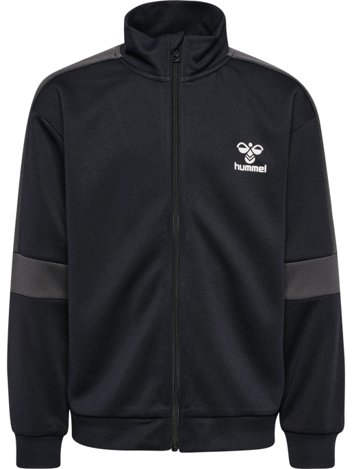 hmlORTON ZIP JACKET, BLACK hmlORTON ZIP JACKET, BLACK, packshot