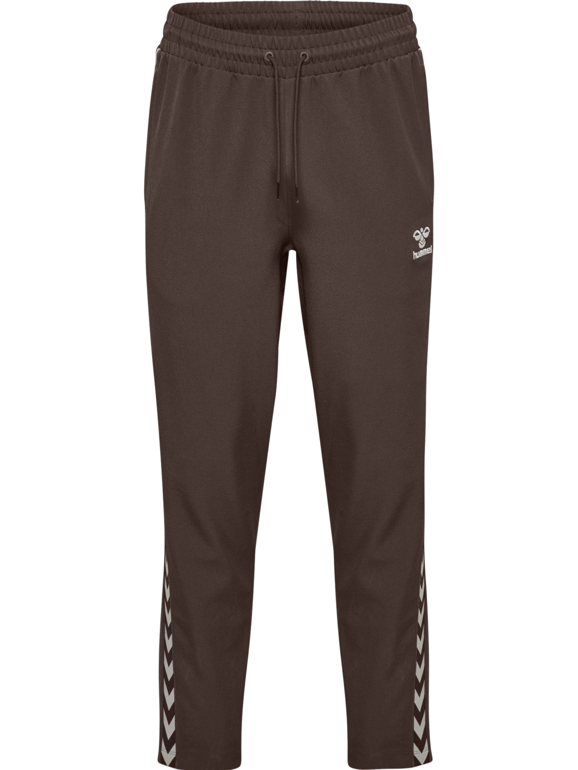 hmlROOT TRACK PANTS, CHOCOLATE BROWN, packshot