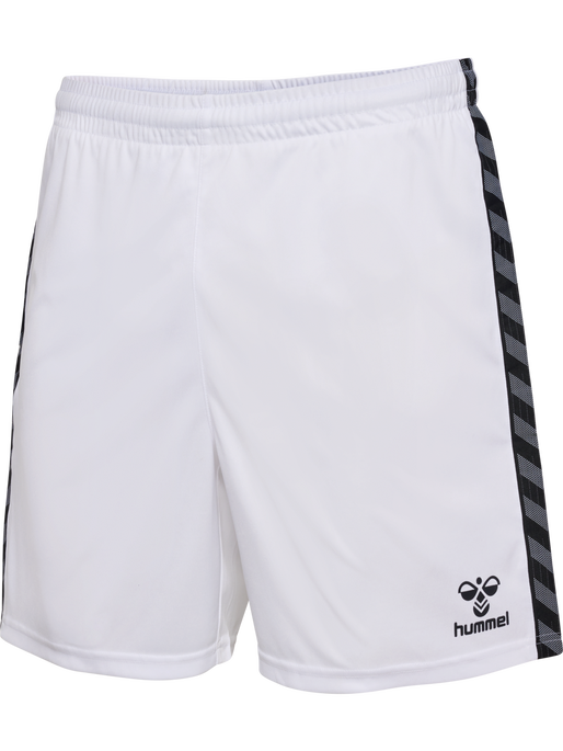 hmlAUTHENTIC PL SHORTS, WHITE, packshot