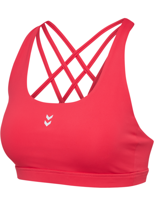 hmlFAST IMPACT STRAP BRA, HIBISCUS hmlFAST IMPACT STRAP BRA, HIBISCUS, packshot