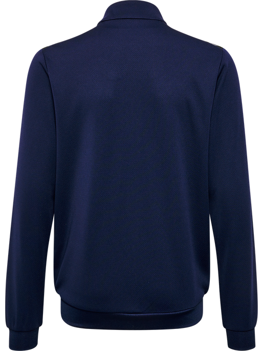 hmlAUTHENTIC PL ZIP JACKET KIDS, MARINE, packshot