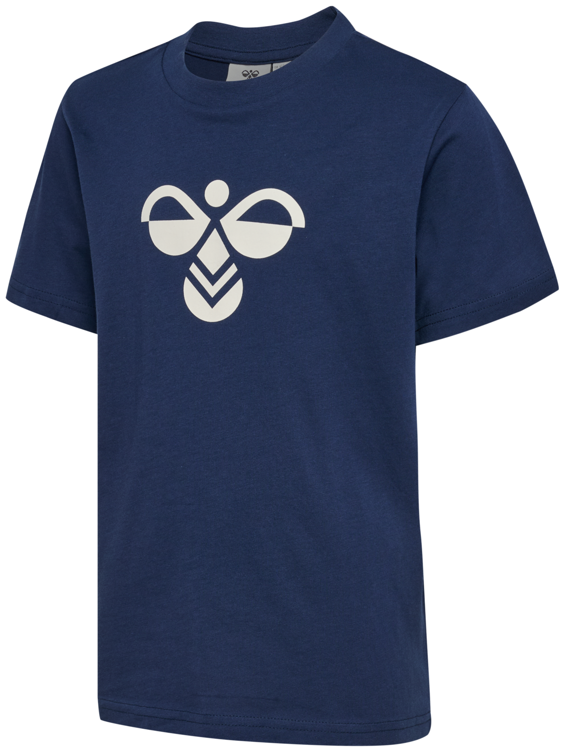 hmlJR REG TUKAS T-SHIRT S/S, DRESS BLUES, packshot