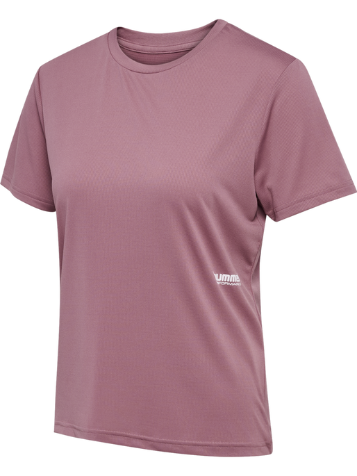 hmlPULSE WORKOUT W T-SHIRT S/S, WISTFUL MAUVE, packshot