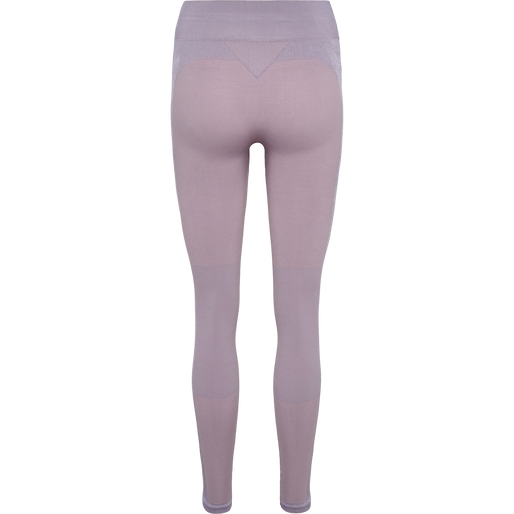 hmlCLEA SEAMLESS MID WAIST TIGHTS, NIRVANA MELANGE, packshot