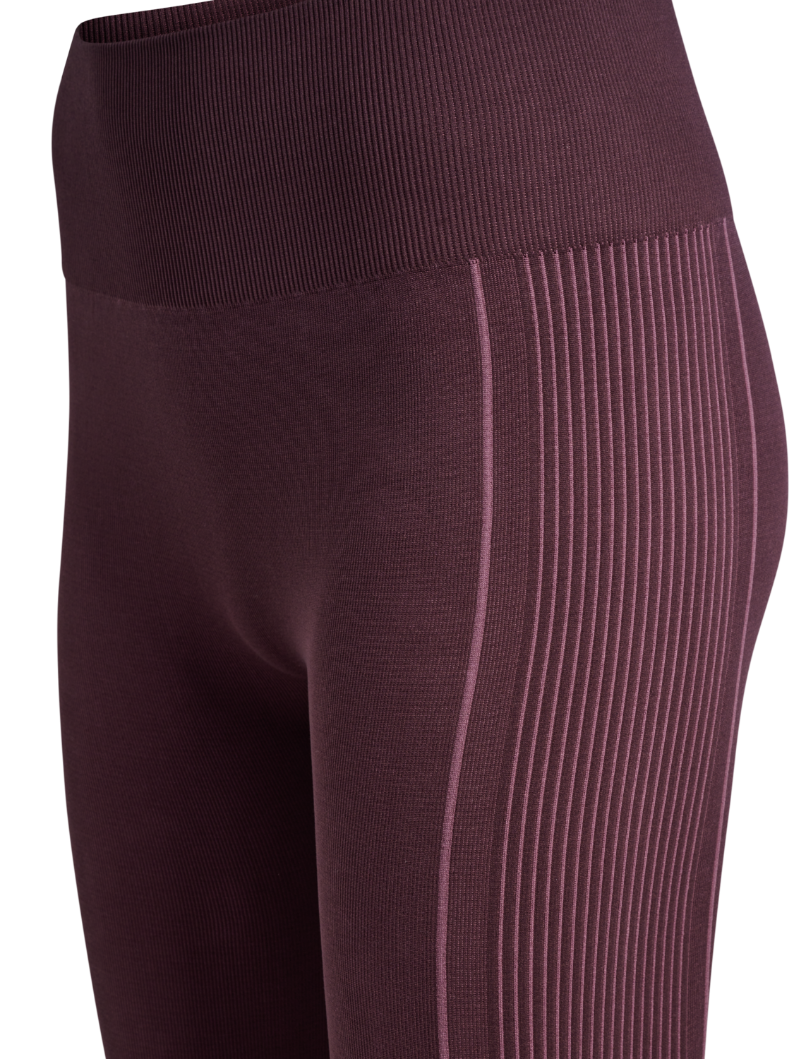 hmlYOGA SEAMLESS HW TIGHTS, FUDGE, packshot