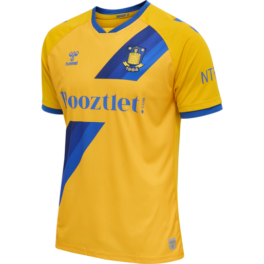 BRØNDBY 21/22 HOME UEFA JERSEY S/S, 5001, packshot