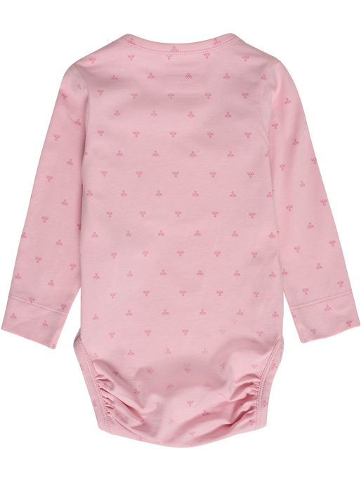 hmlMINI BEE AOP BODY L/S, PINK NECTAR, packshot