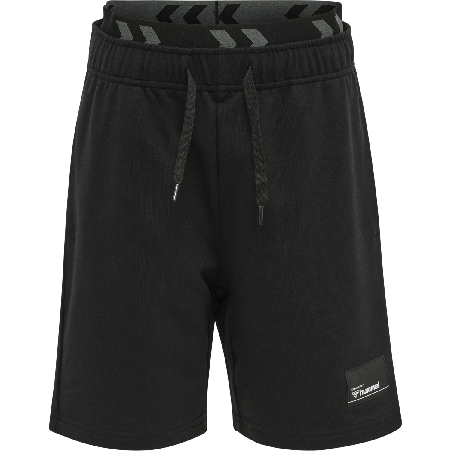 hmlEDWARD SHORTS, BLACK, packshot