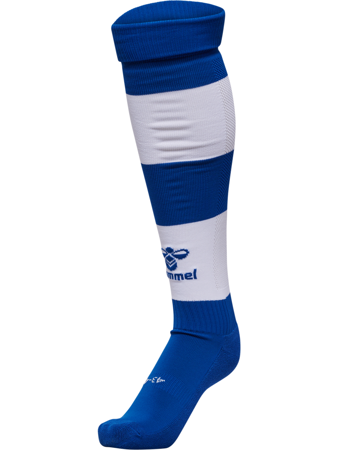 hmlESSENTIAL STRIPE FOOTBALL SOCKS, TRUE BLUE/WHITE, packshot