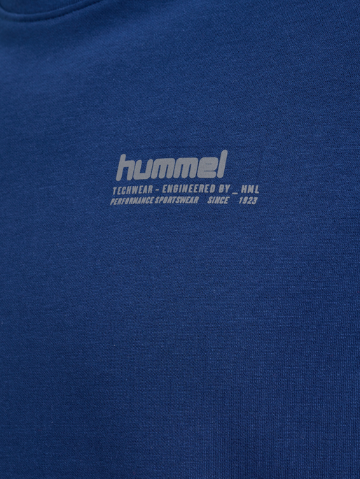hmlTECH LOOSE T-SHIRT, ESTATE BLUE, packshot