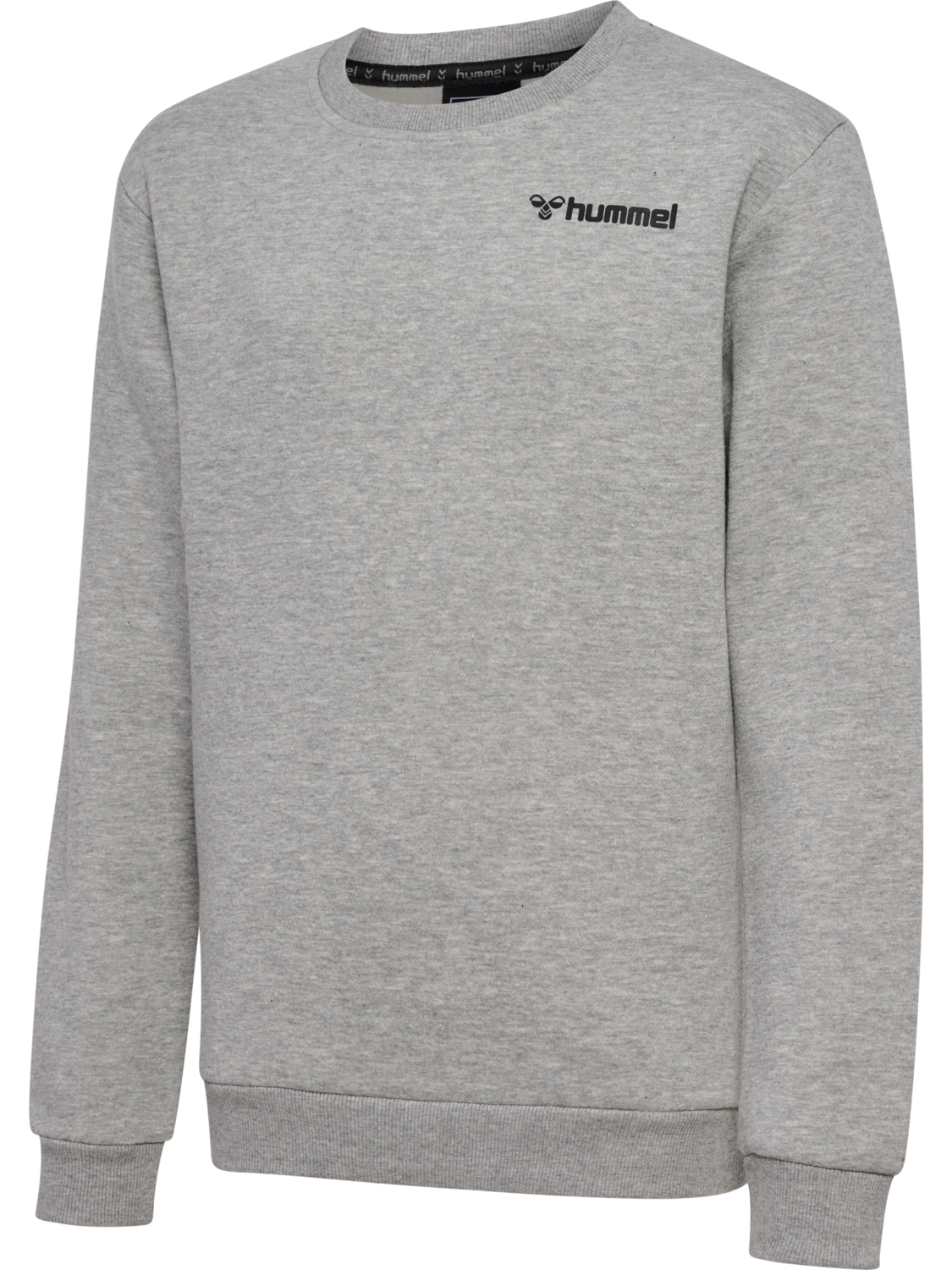 hmlMOVER COTTON SWEATSHIRT KIDS, GREY MELANGE, packshot